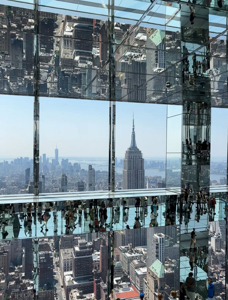 View from the second-story of the Transcendence Room