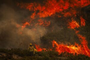 Firefighters tested to limit in Portugal’s raging inferno