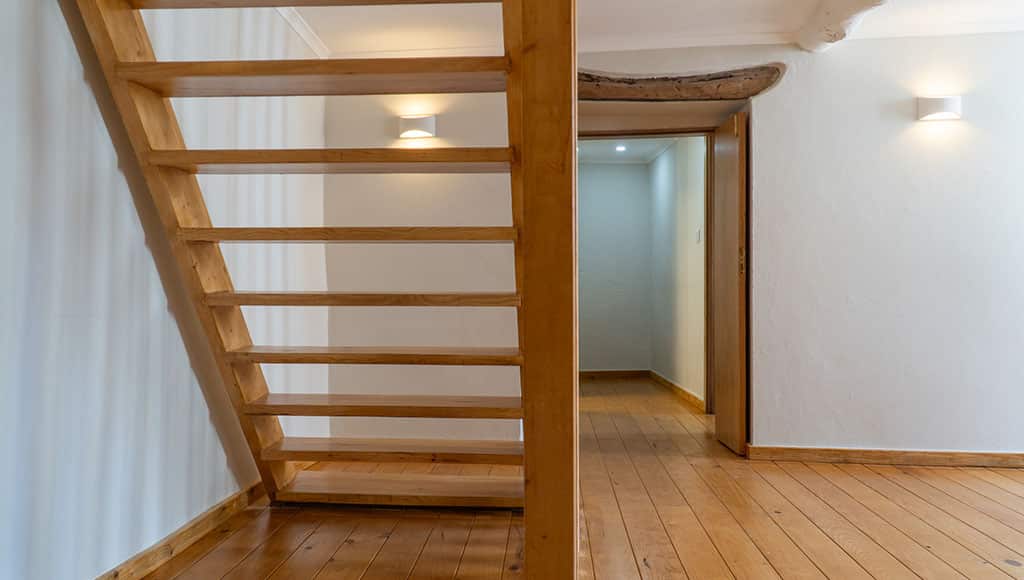 Wooden interior replaces original