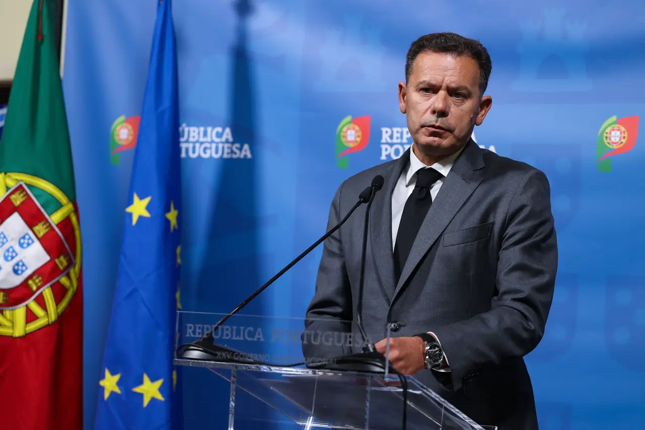 Speaking last night in VIseu, PM Luís Montenegro. Image: Paulo Novais/ Lusa