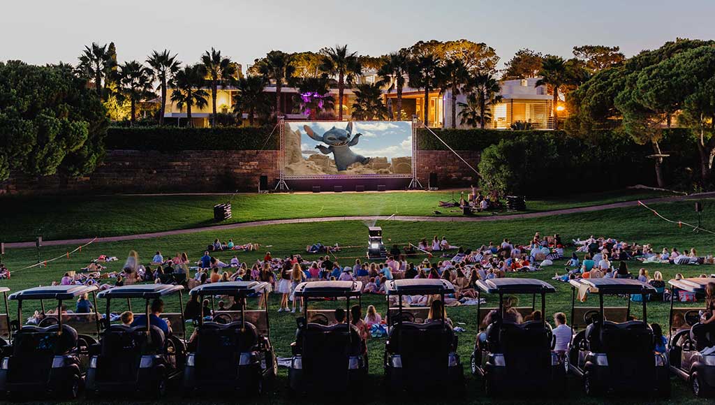 Movie nights in the park at Quinta do Lago