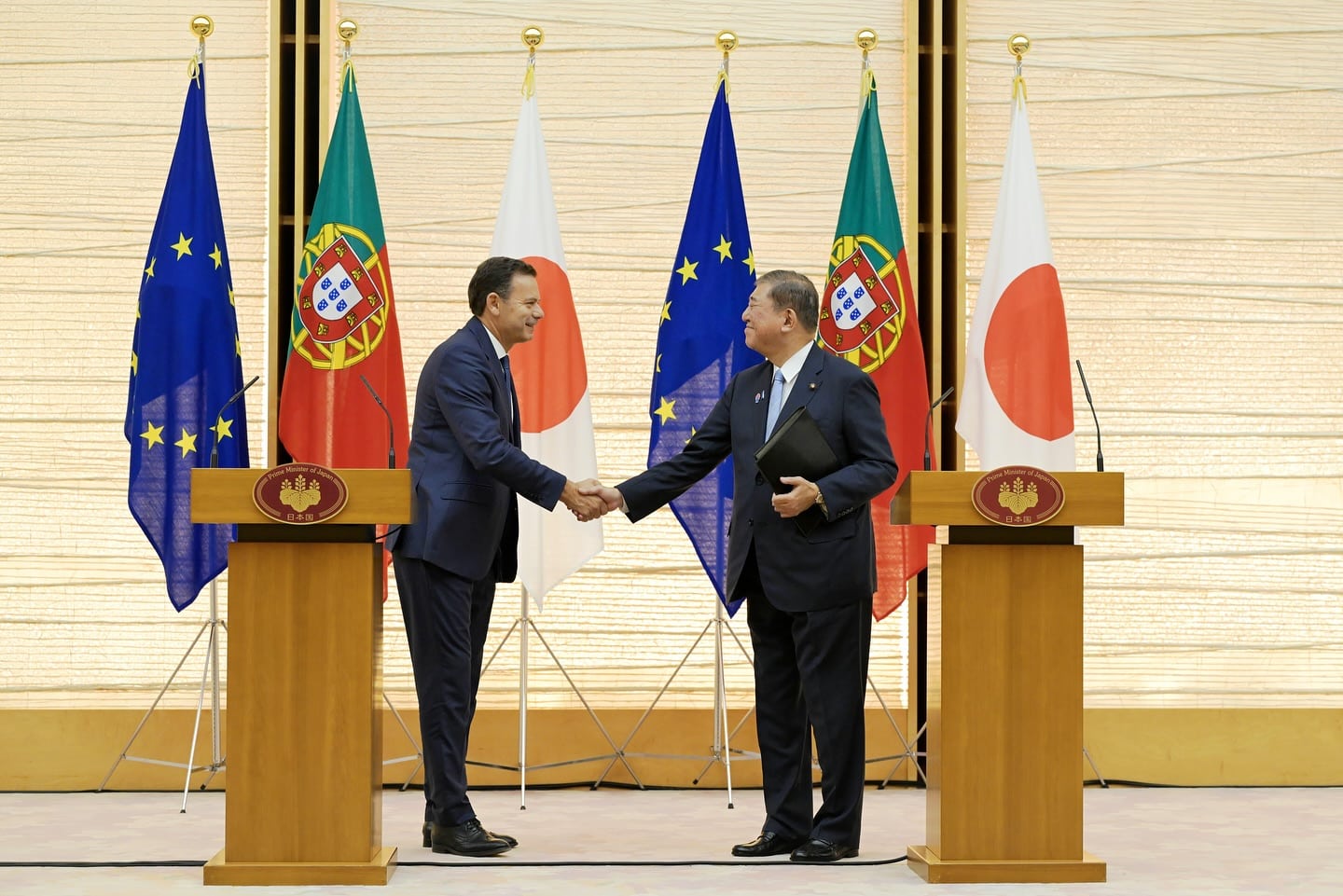 In Japan today, Portugal's PM full of hopes and plans for country's future. Image: https://www.facebook.com/luismontenegro