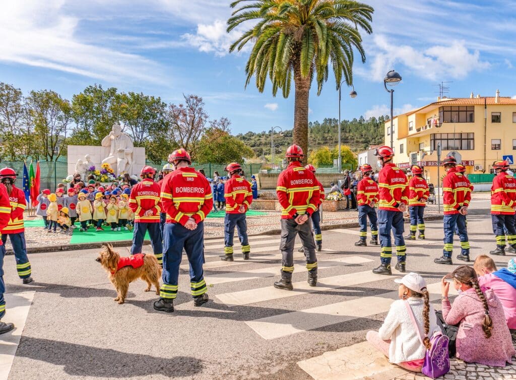 Bombeiros in Messines, Dia de João de Deus