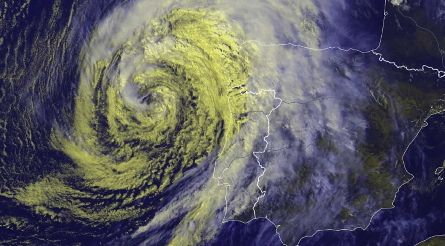 Gabrielle - Source: EUMETSAT