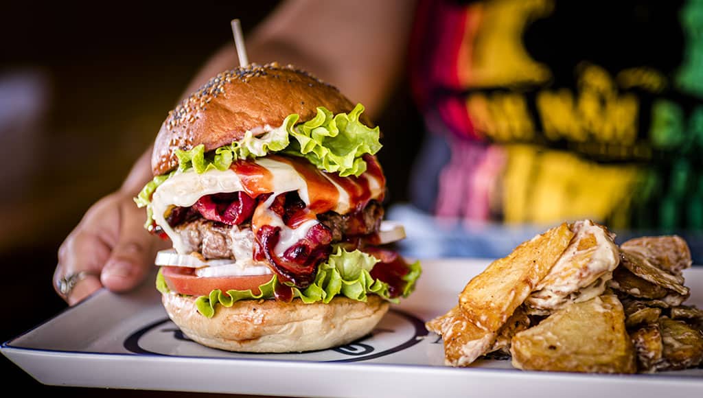 Nah Nah Bah's delicious burgers