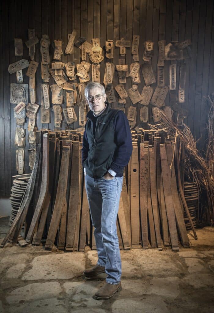 Paul Symington (at the Cockburn's cooperage) - Photo: Ricardo Garrido