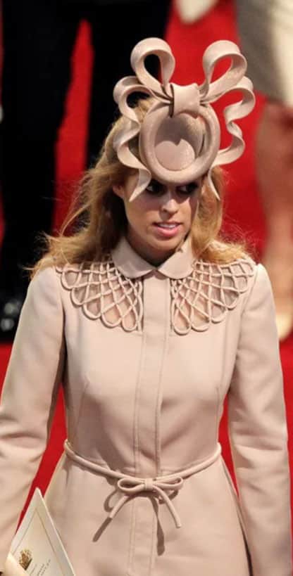 Princess Beatrices's fascinating 'Fascinator'