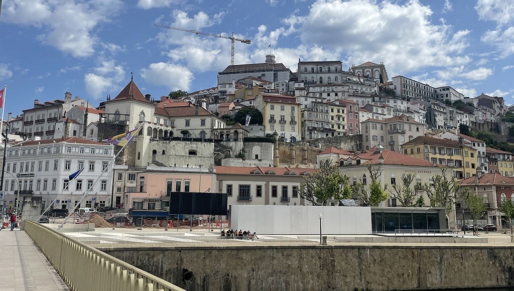 The university city of Coimbra