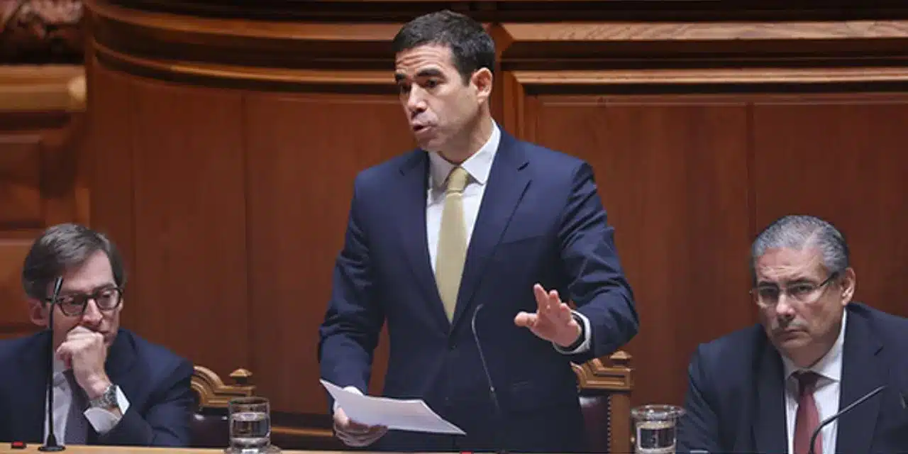 Minister António Leitão Amaro has already said this is not the law that the government wanted (it wanted tougher controls). But it is the law that seems most likely to pass constitutional considerations. Image: Manuel de Almeida/ Lusa