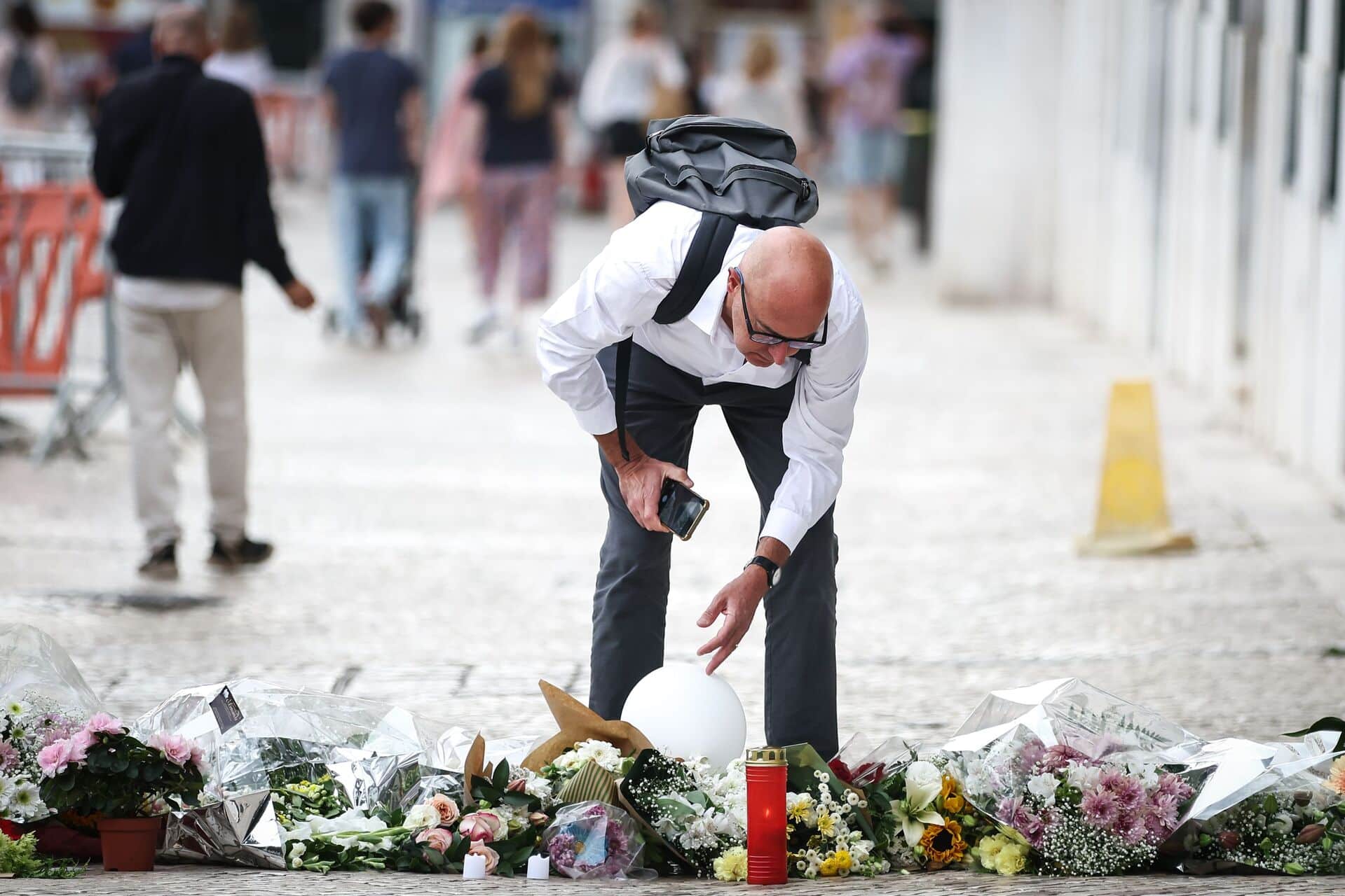 Portugal: Aftermath of the derailment of the Gloria lift in Lisbon