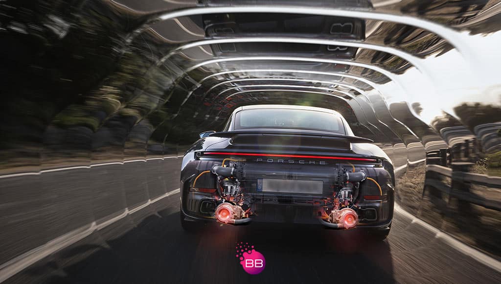 The Porsche S automobile