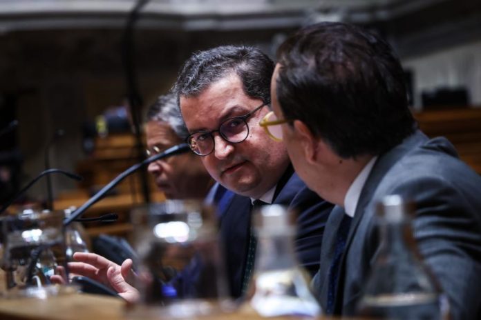 Joaquim Miranda Sarmento. Image: Rodrigo Antunes/ Lusa