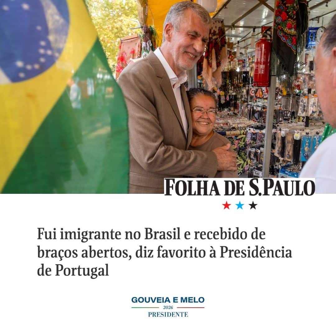Very well received in Brazil, where he lived many years ago 'as an immigrant': Image: https://www.facebook.com/photo?fbid=122147618840741117&set=pcb.122147618930741117