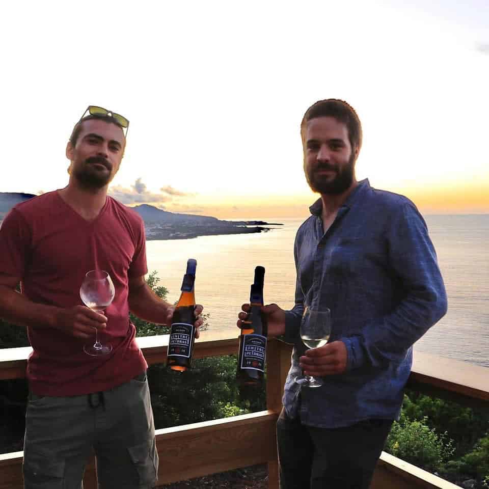 André Ribeiro and Ricardo Pinto from Entre Pedras, Pico Island, Açores Large