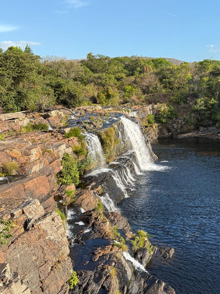 Cachoeira Grande seen from above