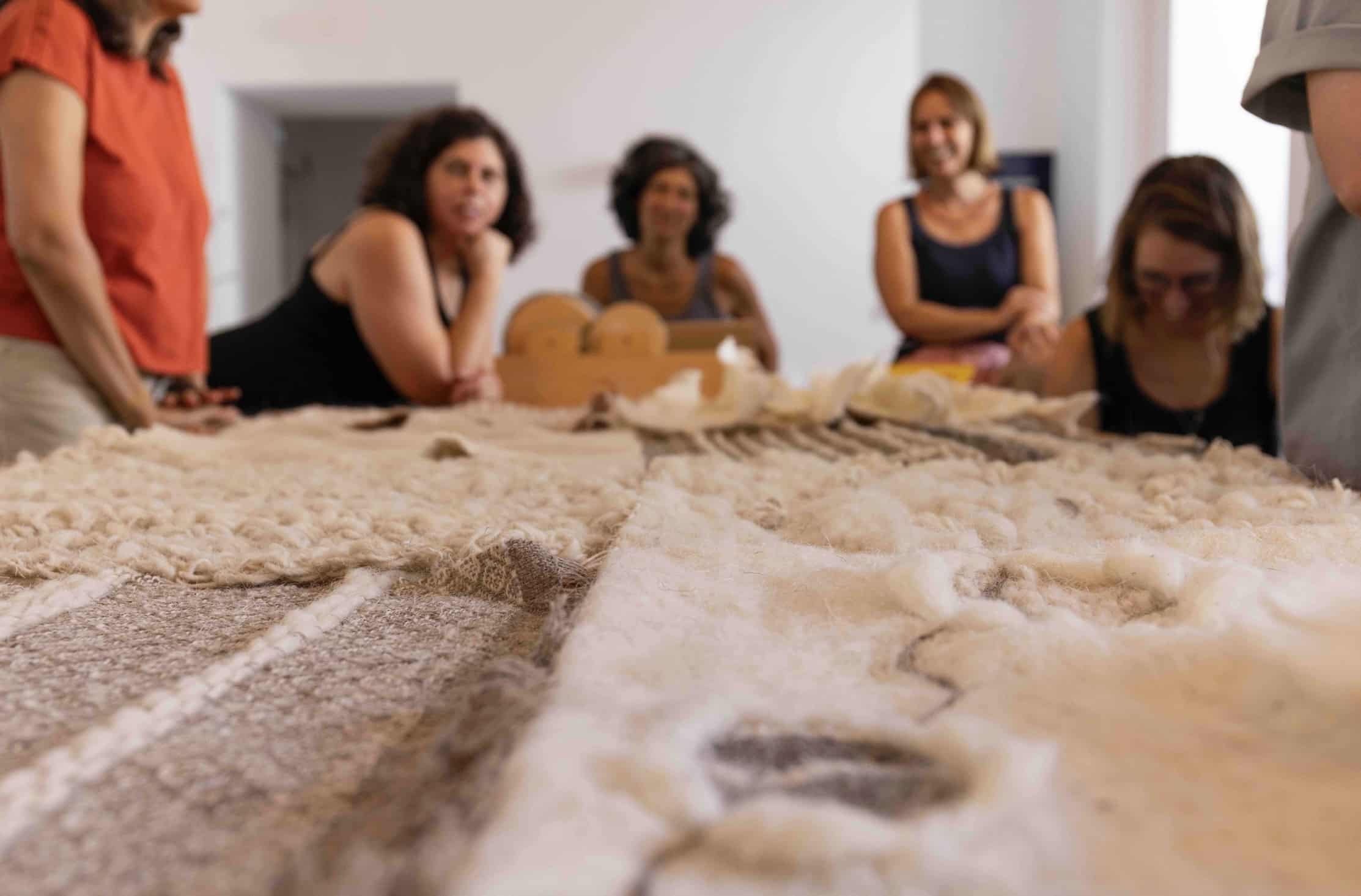 “Aligned by the Same Wool” brings together the work of seven textile artists to highlight the rare regional breed as a valuable resource.