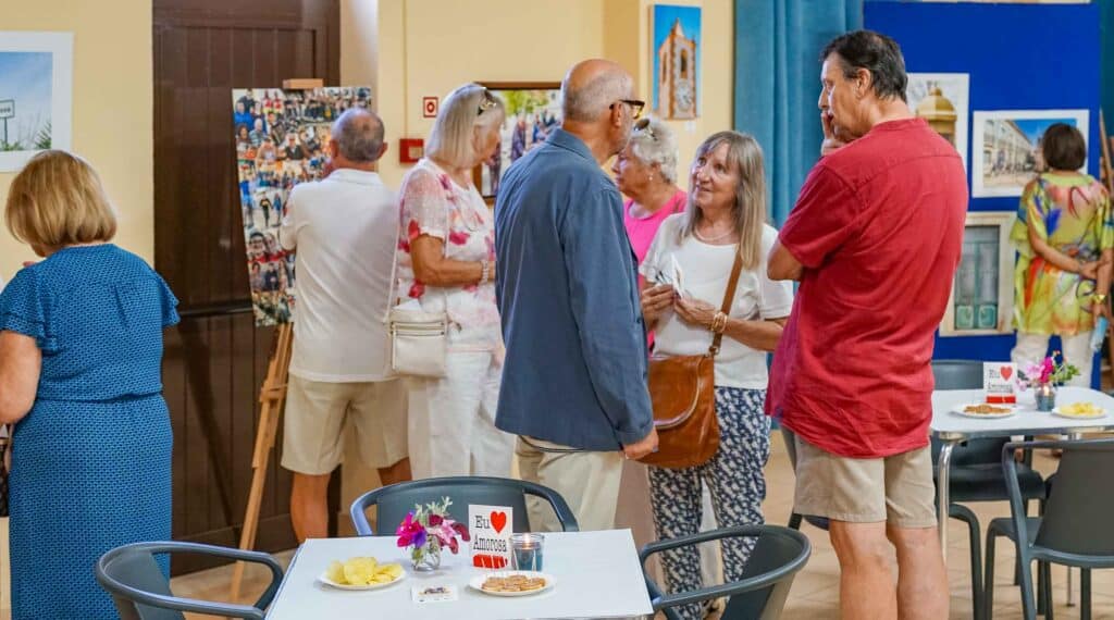 Opening reception at ARCA