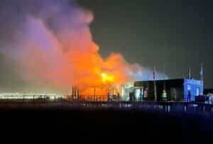 Police investigate fire at Lagos beach restaurant