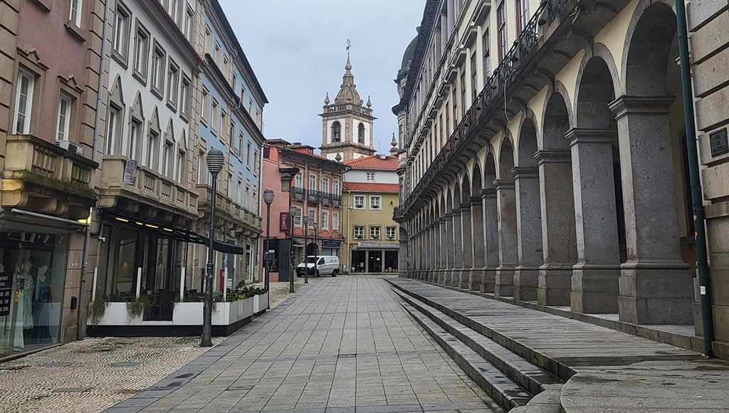 Braga 4 The old town before it wakes: I love walking these empty streets before the city fills with voices and café chatter