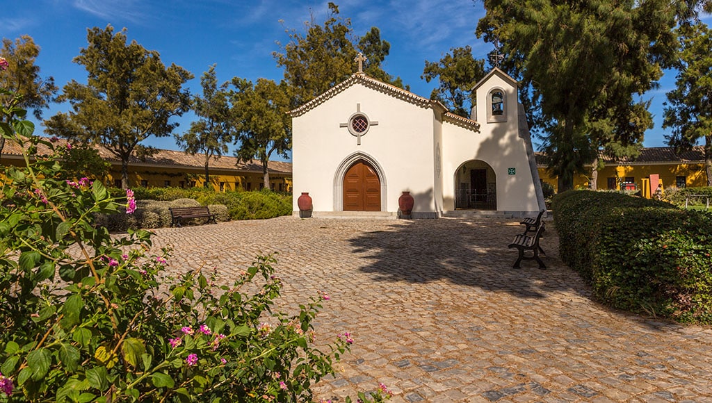 Capela de Nossa Senhora da Conceição within the Vila Galé Albacora hotel grounds