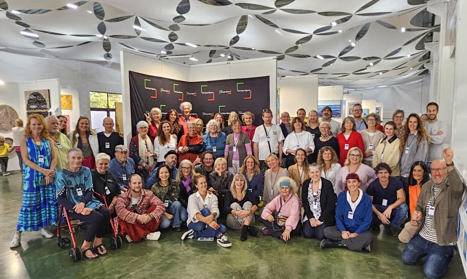 Sixty artists who showed their creations at the Art Expo Algarve