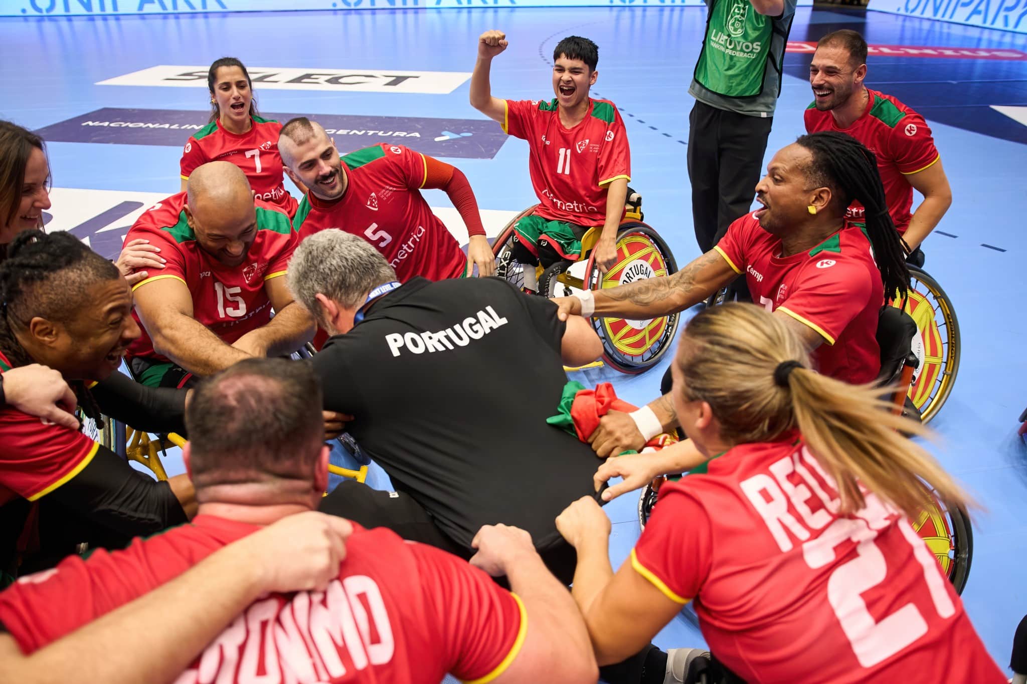Portugal crowned European Wheelchair Handball champion