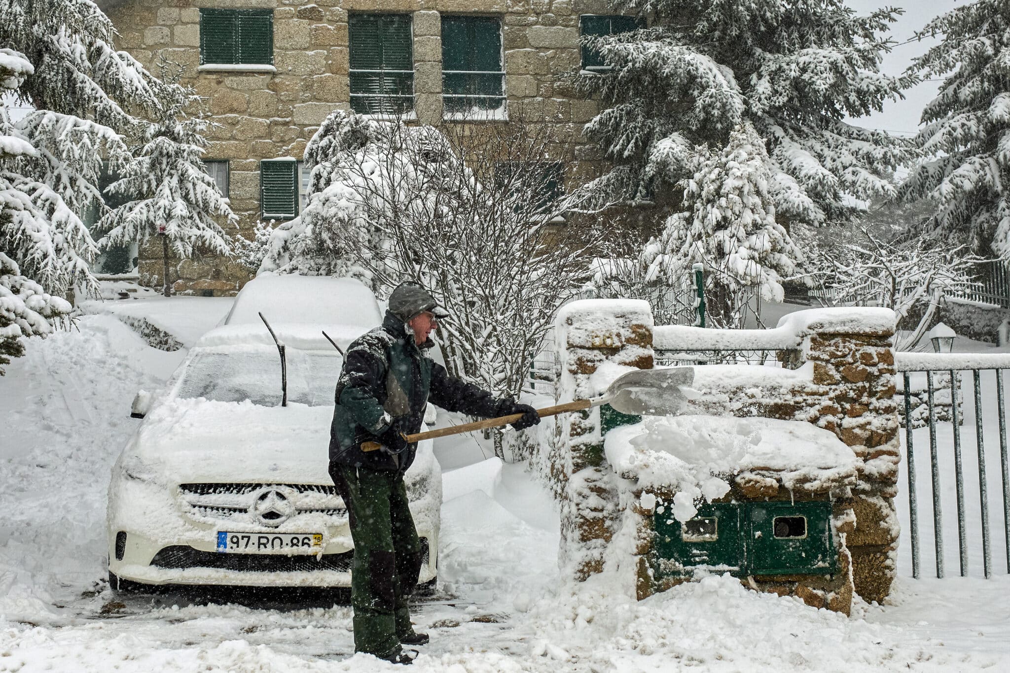Neve em Penhas da Saúde
