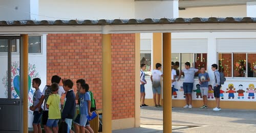 A typical situation in a Portuguese school. Very few parents will even be aware of it.