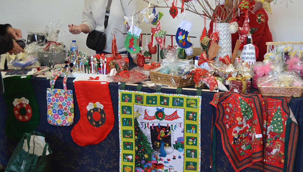 Christmas Stall Decs