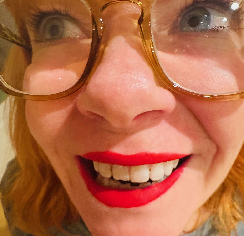 Let's wear our crimson smiles this season