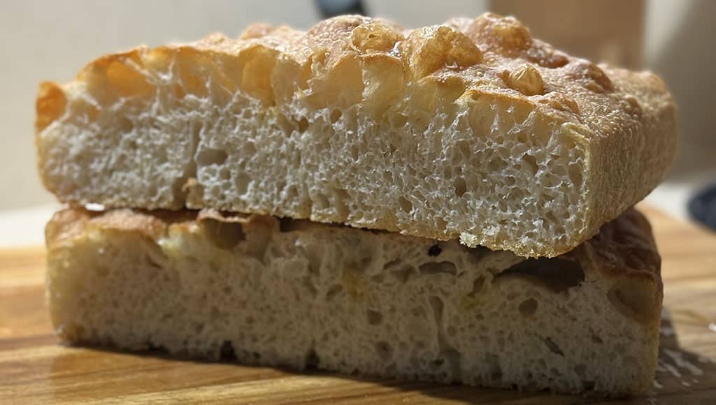 My recent focaccia bake