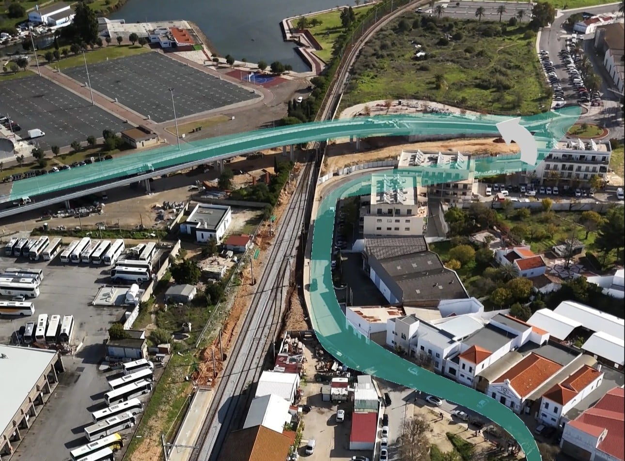Portimão’s new railway overpass opens this Thursday