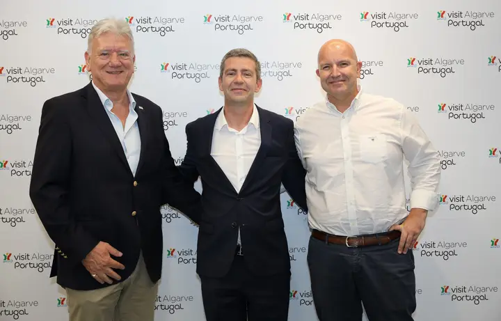 With André Gomes, RTA president, and the late Paulo Pinheiro, CEO Algarve International Racetrack