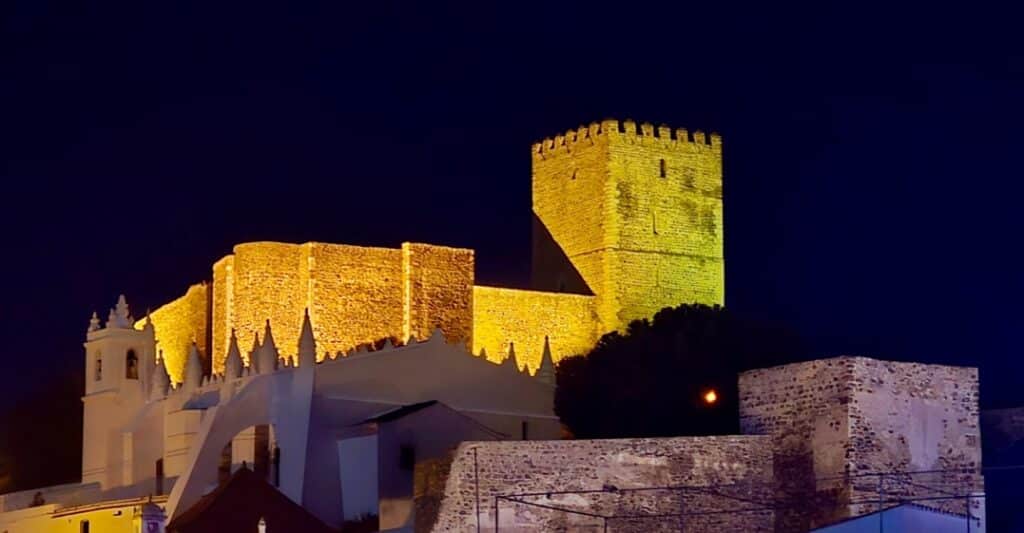 The medieval castle of Mértola