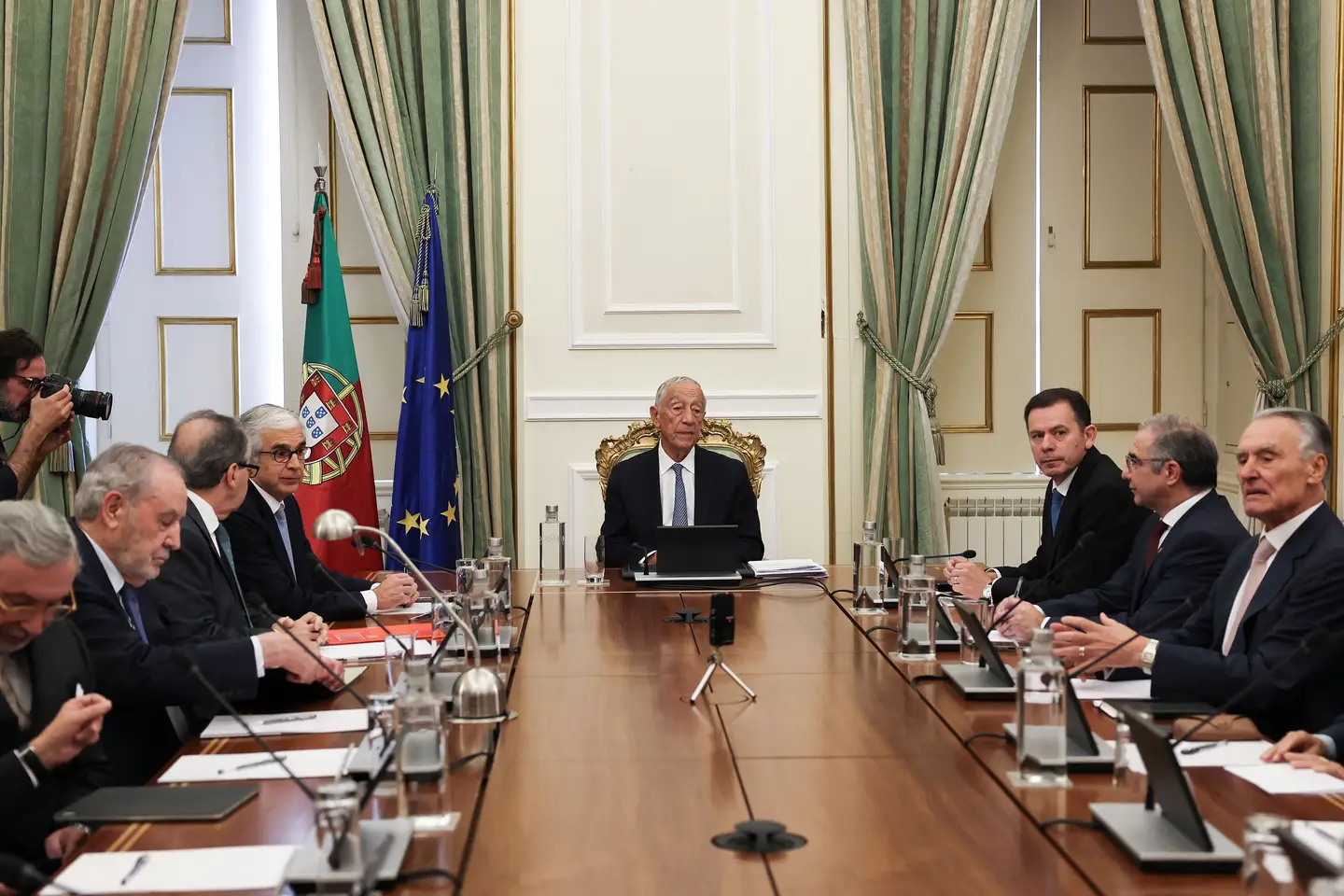 A previous Council of State: António Cotrim/ Lusa