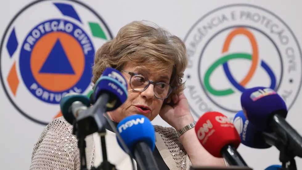 Maria Lúcia Amaral never looked that comfortable in her role. Image: Manuel de Almeida/ Lusa