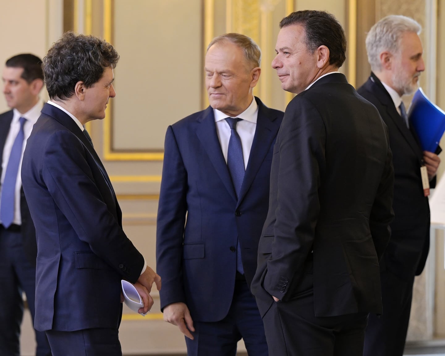 The PM at this week's meeting of the Coalition of the Willing. Image: https://www.facebook.com/luismontenegro