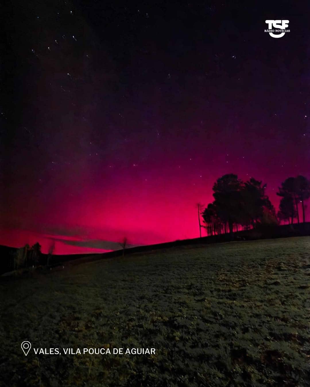 Major solar storm brings more northern lights to Portugal