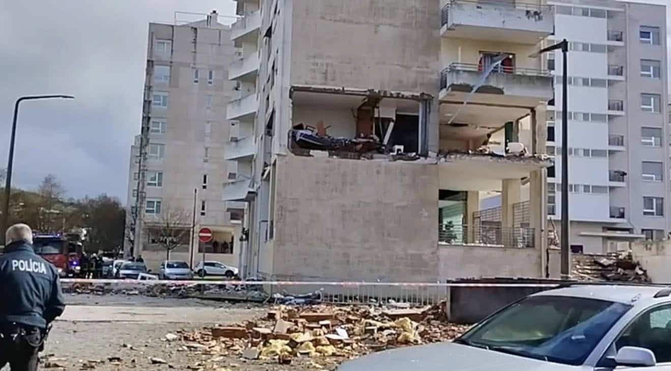 Gas explosion Coimbra