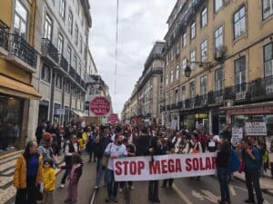 Hundreds travel to Lisbon for to protest ‘Sophia solar project’ in Beira Baixa