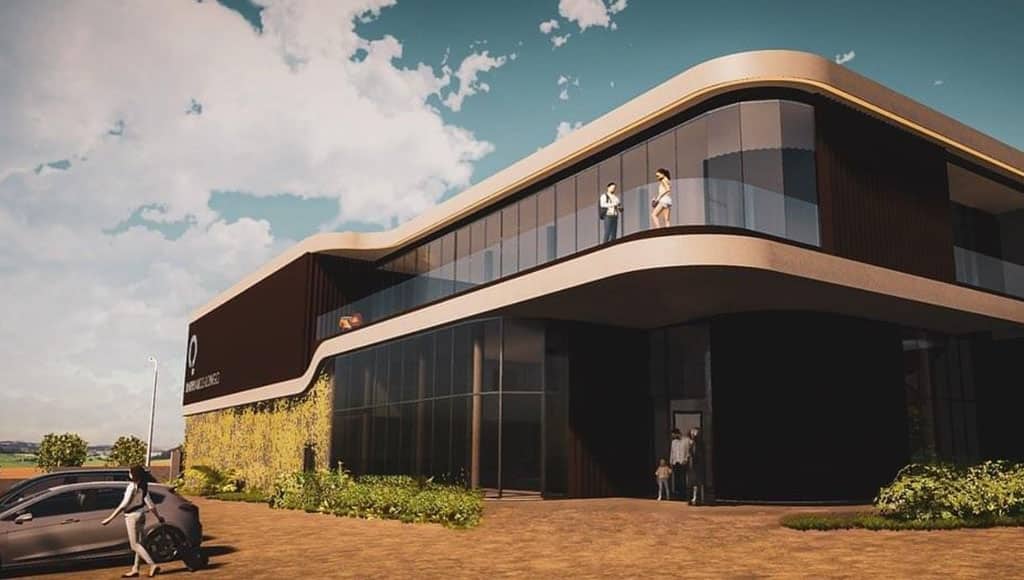 Renders of the new building