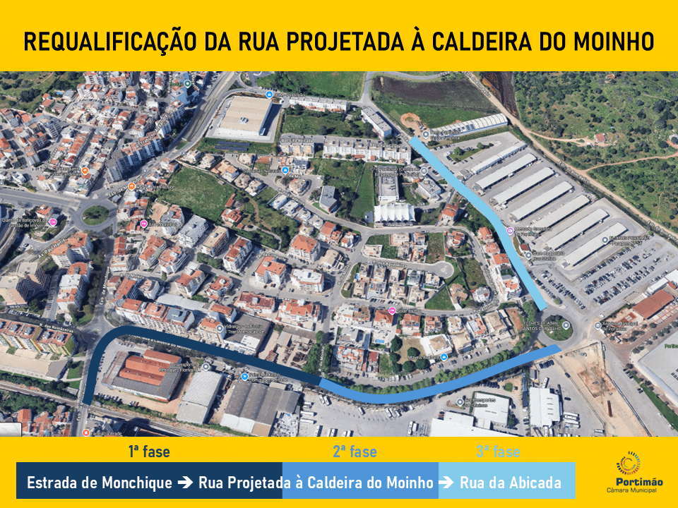Major works begin on key Portimão roads near new overpass