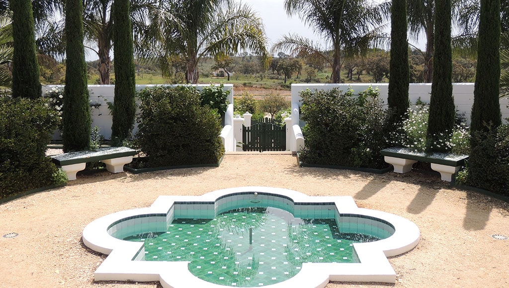 Islamic inspired water feature