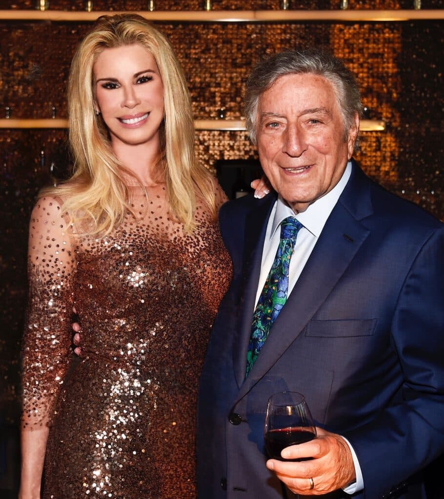 Patty with Tony Bennett