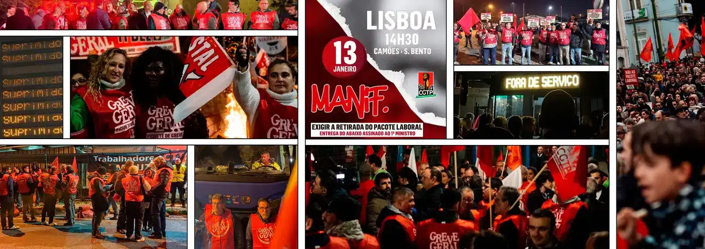 Trades union movement expects “large demonstration in Lisbon tomorrow”