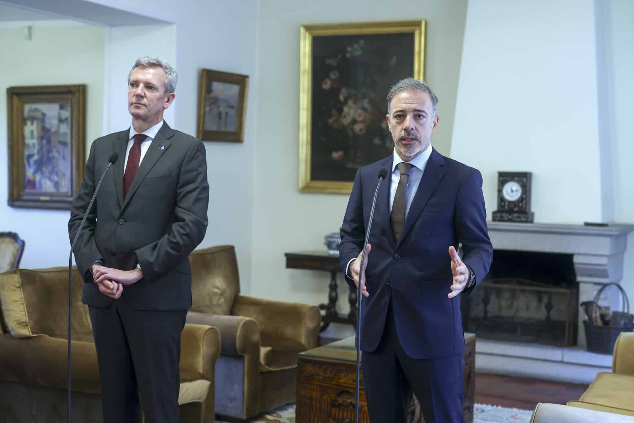 Presidente da Câmara do Porto recebe o presidente do Governo Regional da Galiza