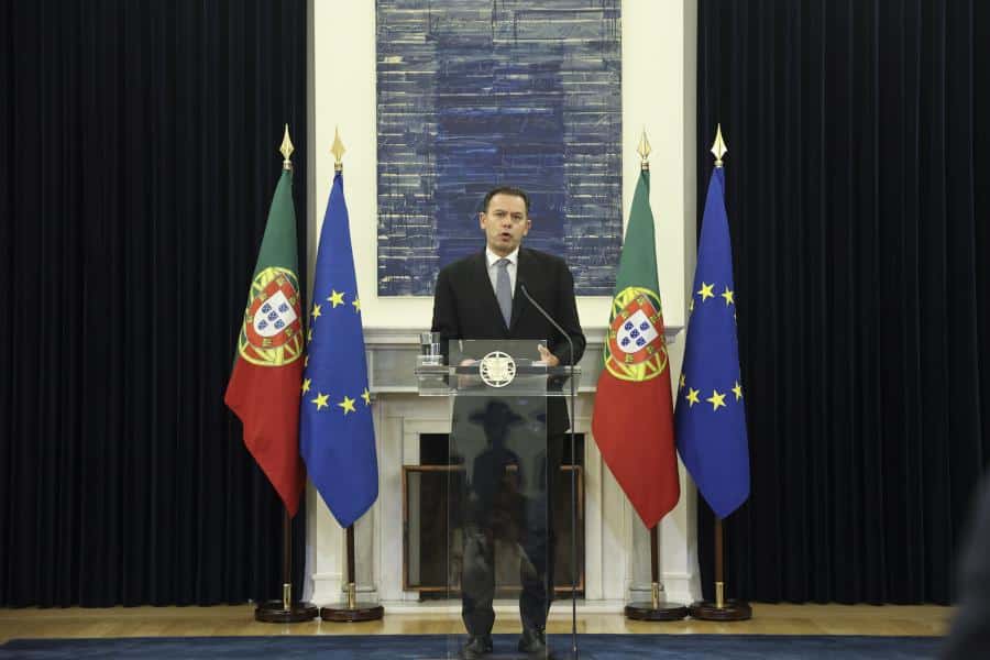 PM addressing country this evening. Image: Carlos M. Almeida/ Lusa