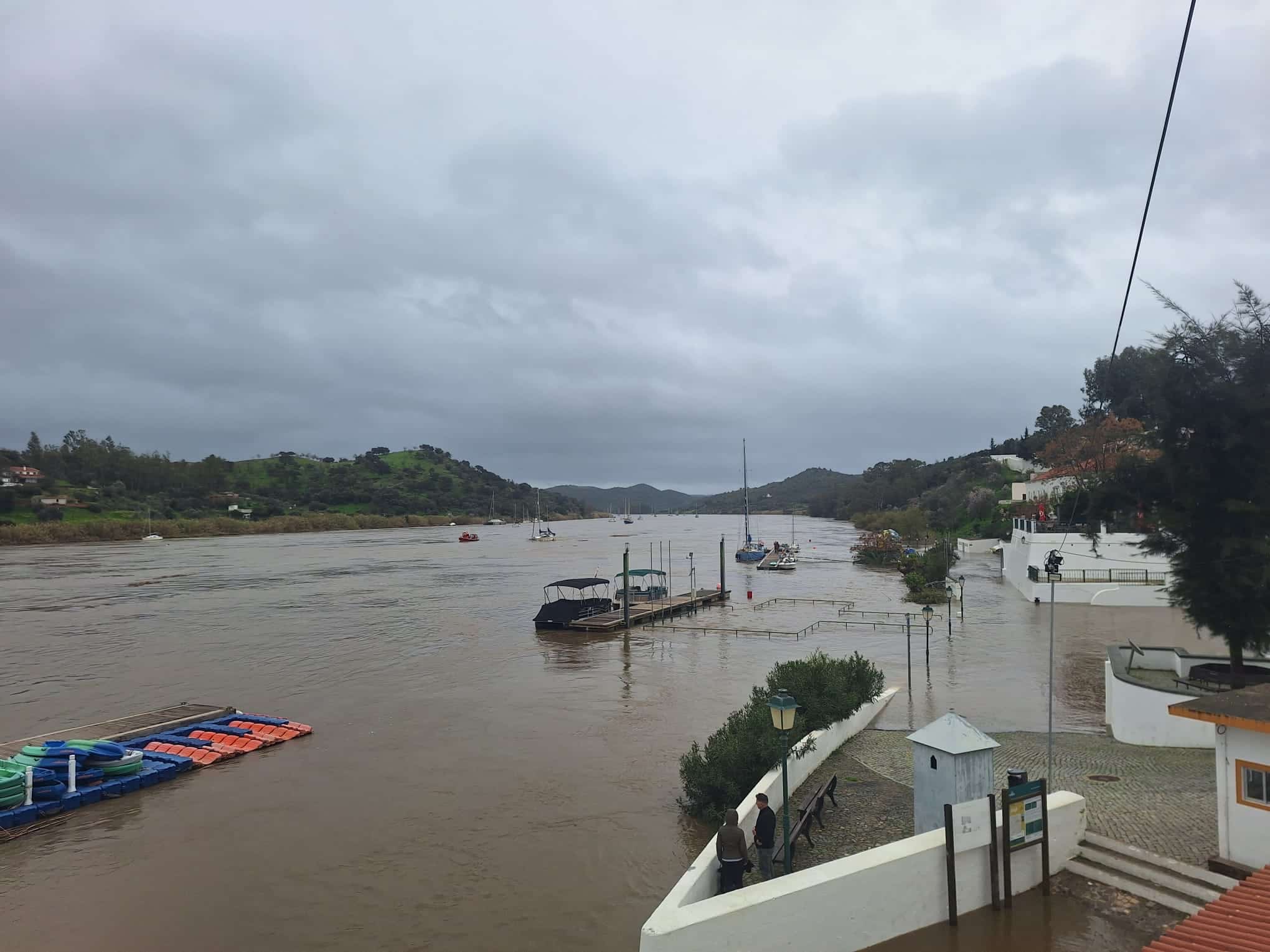 Alcoutim warns of drastic rise in Guadiana River level
