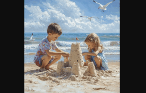 The vanishing sandcastles of Portugal