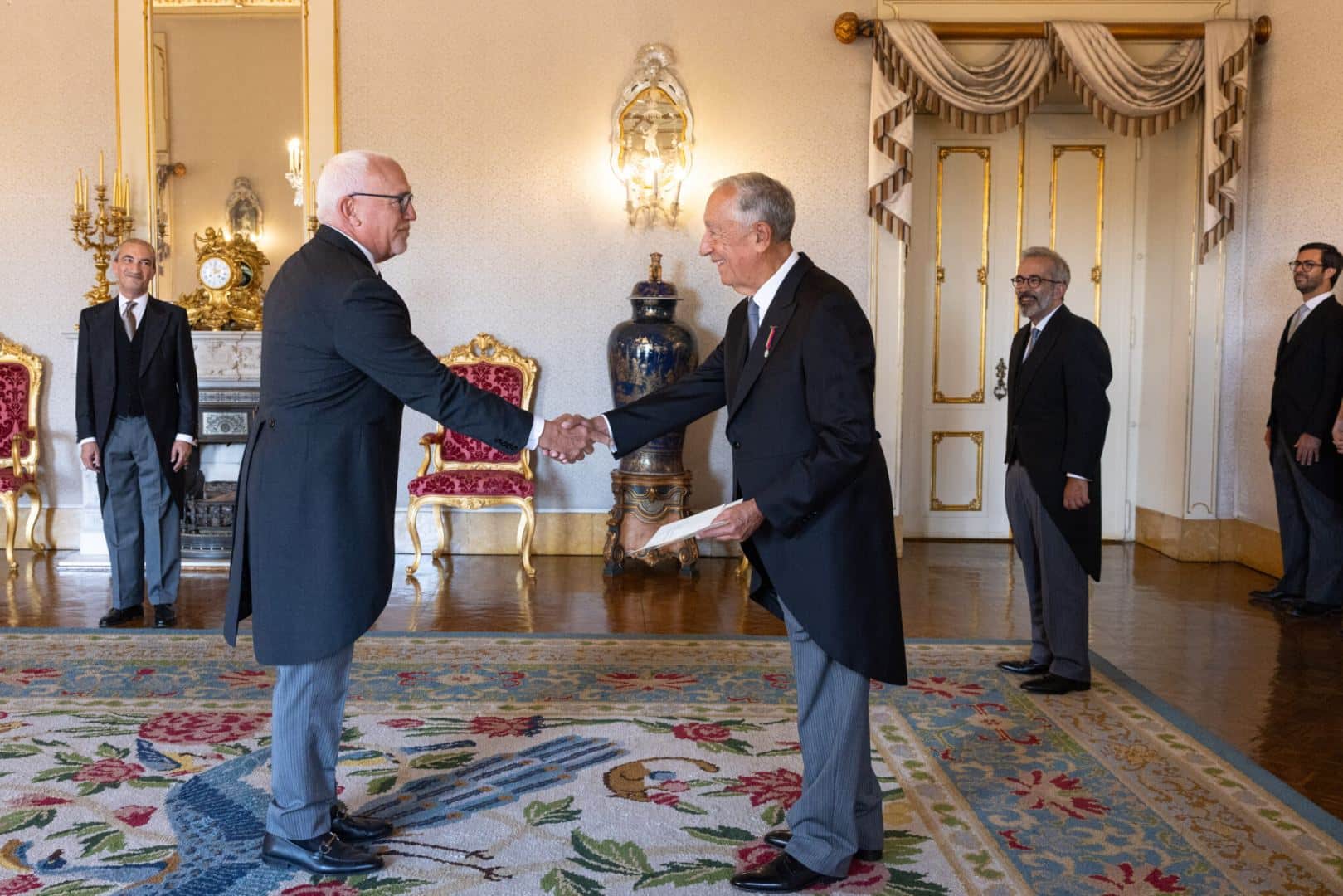 John Arrigo and Marcelo - Photo US Embassy & Consulate in Portugal